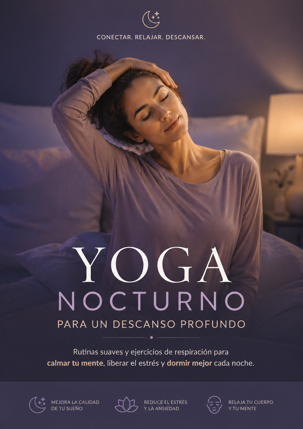 Yoga Noctura para dormir - 3 Rutinas